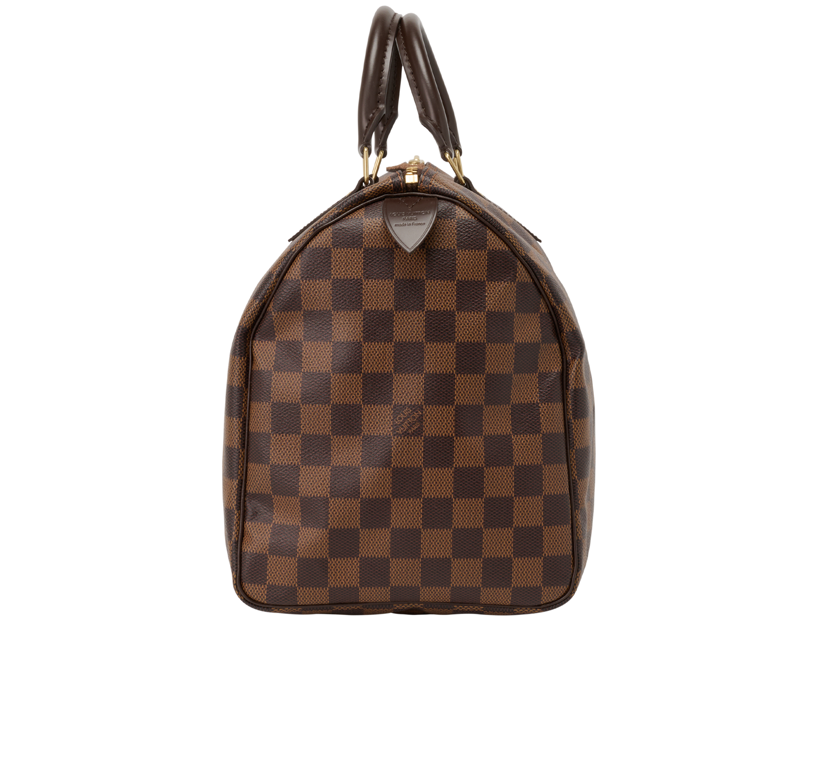 Speedy 35, &pound;795, Handbags, Brown, Canvas, Side view